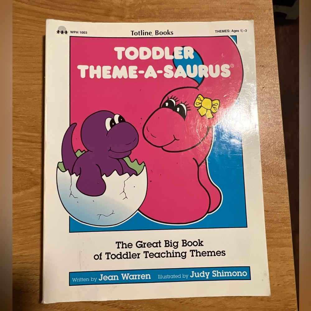 Toddler-Theme-A-Saurus activity book